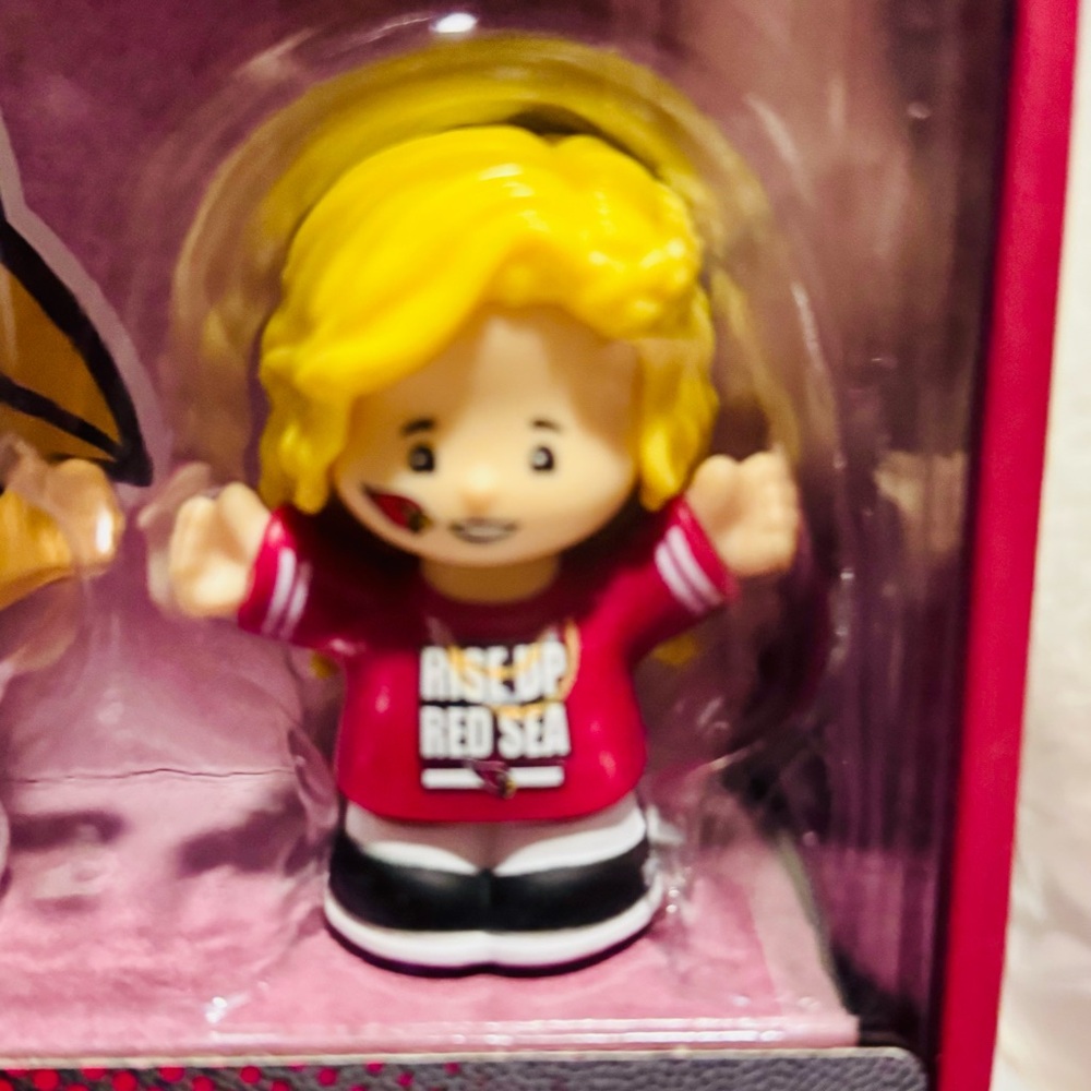 Arizona Cardinals NFL Fisher Price Little People Collector Set - NIB - Picture 8 of 16